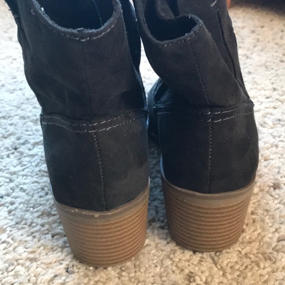 Ankle Booties Suede like texture - Picture 7 of 8